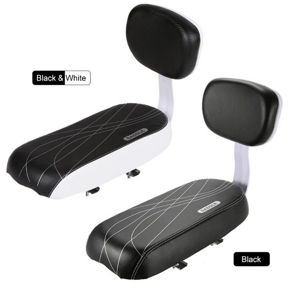 

bike saddles bicycle rear seat cycling mtb back seatpu leather soft cushion rack children with rest accessiories