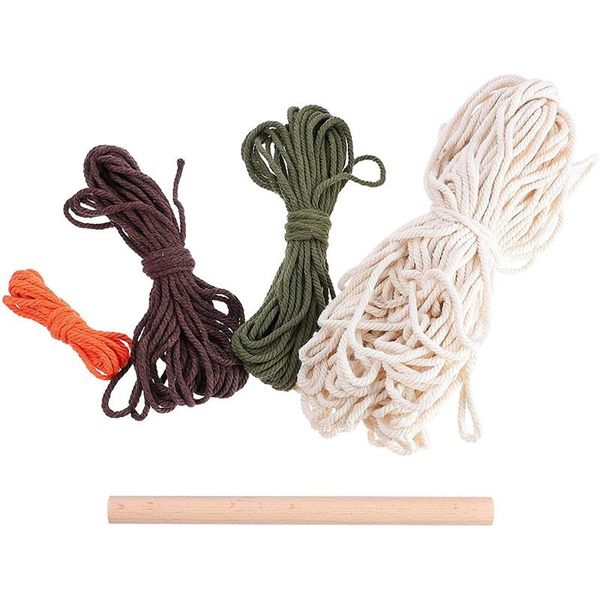 

tapestries diy macrame wall hanging tapestry cord rope,stick cactus style decoration home boho woven