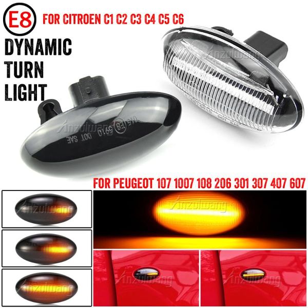 

emergency lights led side marker light lamp for 206 207 307 407 partner expert berlingo xsara elysee jumpy c3 c5