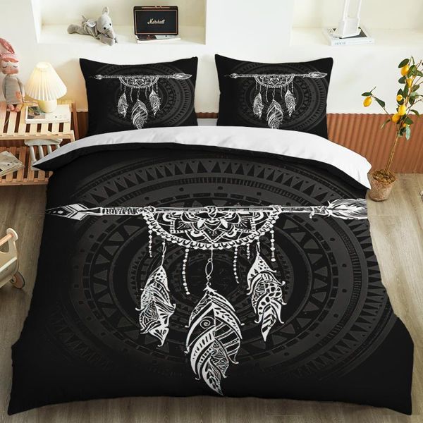 

bedding sets beddingoutlet 3d printing dream catcher set  king size duvet cover pillowcase bed bedclothes 2/3pcs