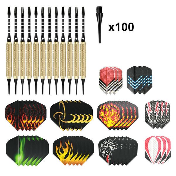 

darts goodarts 12 knight dart suit soft needle 100 head cartons with 42 wings