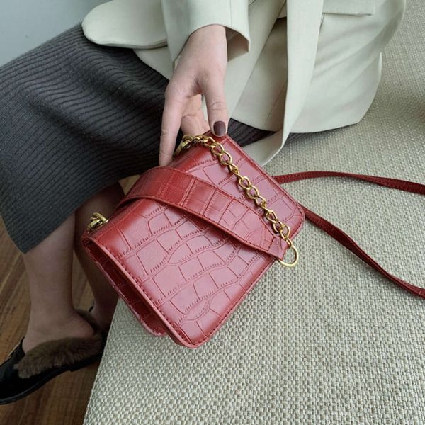 

hbp little black new 2021 fashion single shoulder messenger women's chain bag