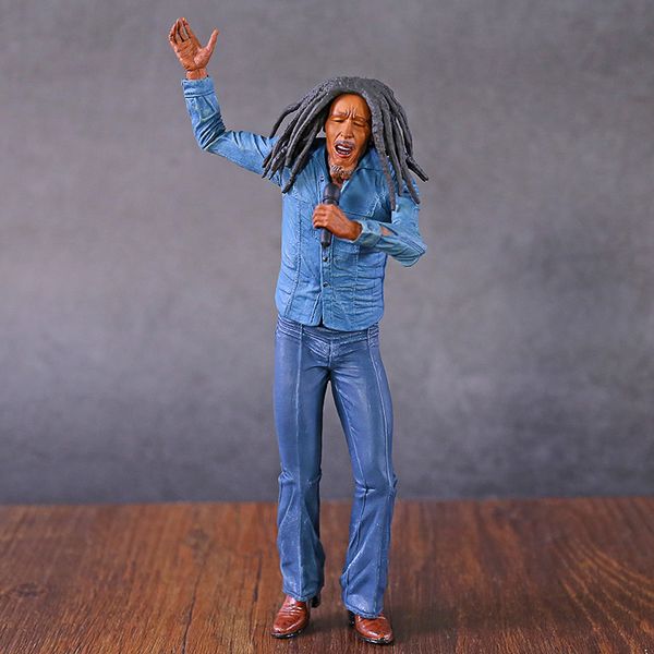 

Reggae Singer Music Bob Marley PVC Figure Collectible Figurine Model Toy