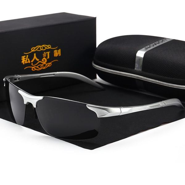 

sunglasses 2021 men's polarized fashion sports cycling glasses, Blue