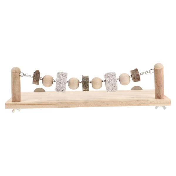 

small animal supplies 1 set of 2pcs lovely hamster molar toys practical squirrel chewing playthings