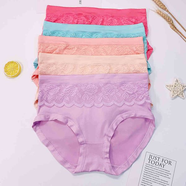 

underwear high waist color milk silk lace briefs, Black;pink