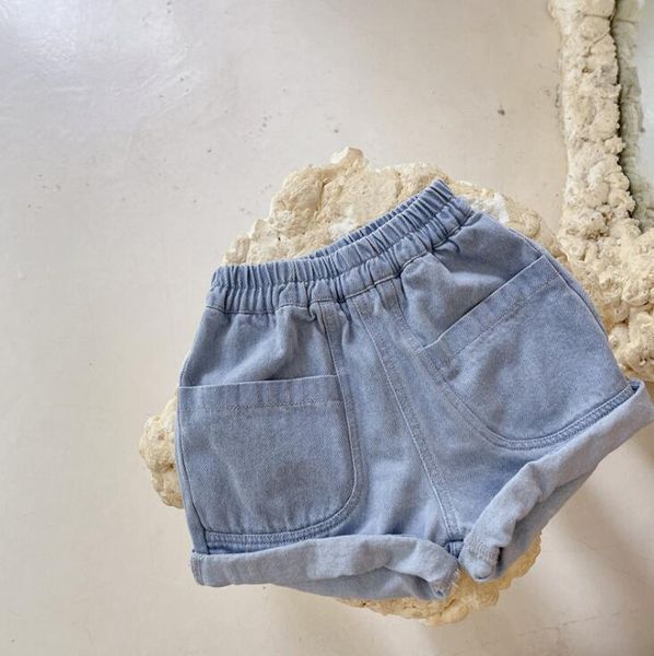 

shorts 2021 arrival girls denim summer fashion kids 1-6 years co247, Black