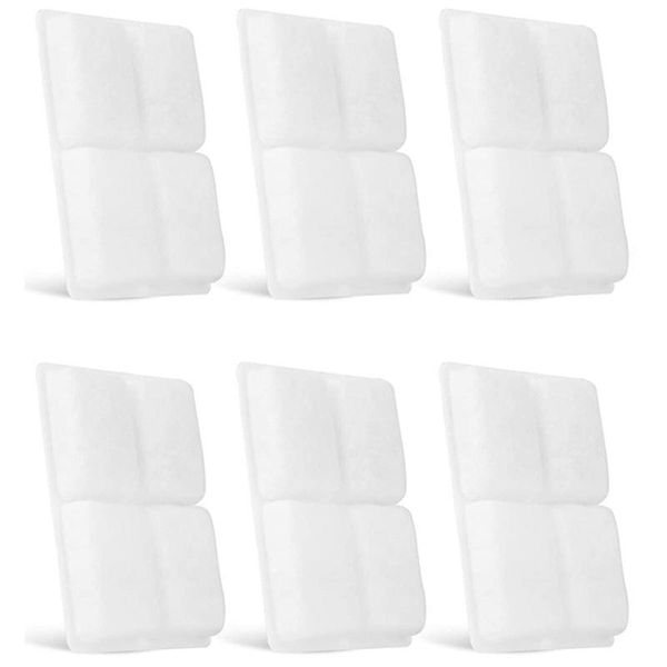 

dog bowls & feeders cat water dispenser filter 6 pieces of activated carbon replacement filter, suitable for 2 l