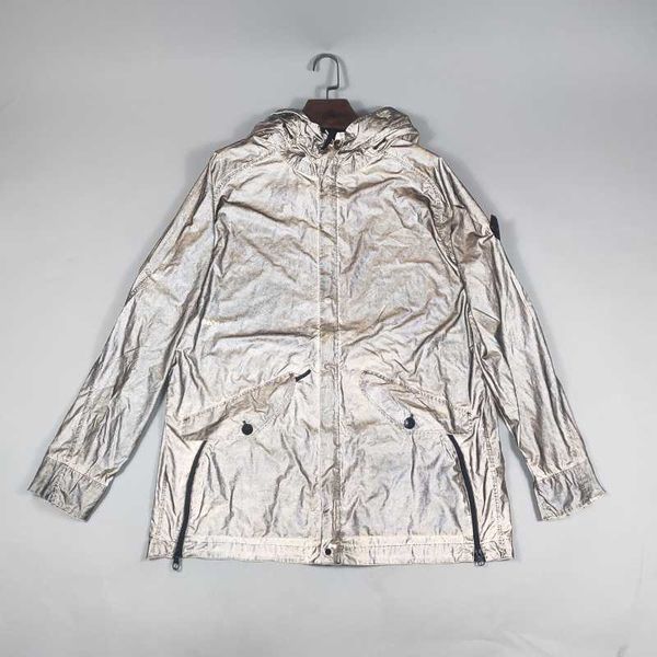 

men's jackets spring autumn tooling to make old reflective, Black;brown