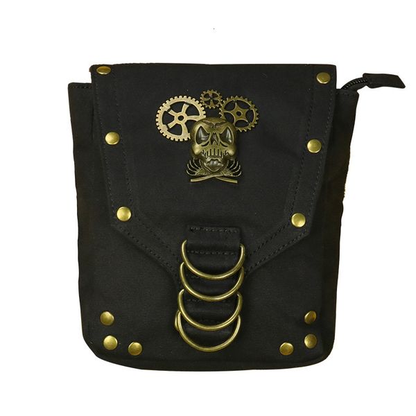 

pockets 2021 women's bag steampunk canvas outdoor cycling leg sports waist