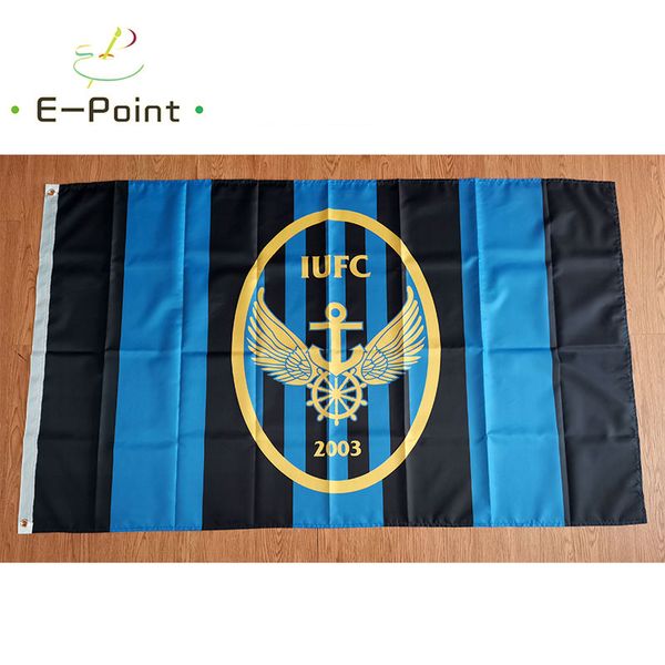 Bandiera della Corea del Sud K1 League Incheon United FC 3 * 5 piedi (90 cm * 150 cm) Bandiera in poliestere Bandiera decorazione volante casa giardino bandiera Regali festivi