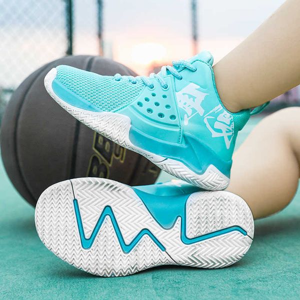 

basketball basket boots children's shoes air sneakers for casual tennis running leather training shoes kids boys girls sports g1025, Black;red