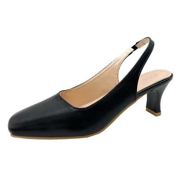 

dress shoes 2021 summer ladies stiletto heels ankle straps open toe high, Black