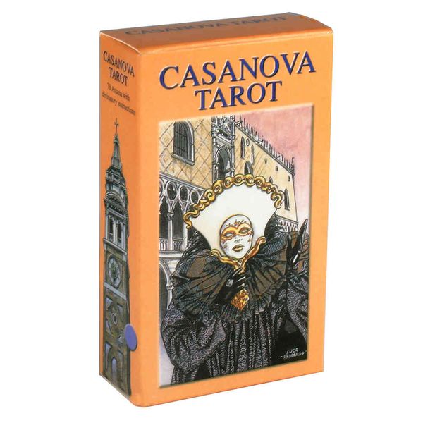 Neues Casanova Tarot-Brett für Erwachsene, Party-Deck, Geschenk-Tischspielkarten