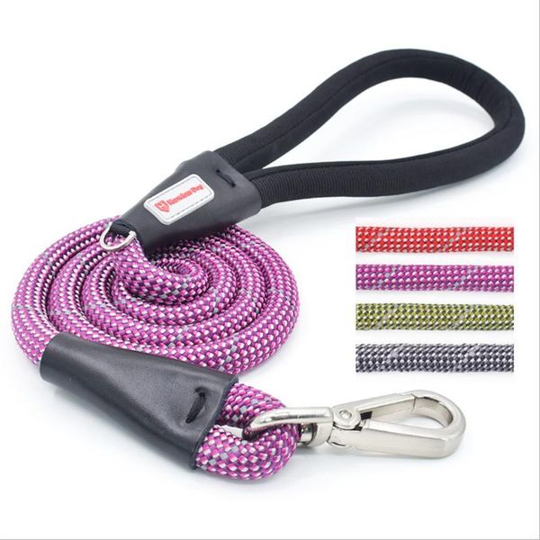 

dog collars & leashes pet products comfortable nylon leash rope for small large dogs belt reflective harness walking traction pitbull