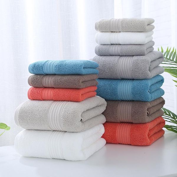 

towel fashion increase cotton 155g thick wash couple plain cut-off face