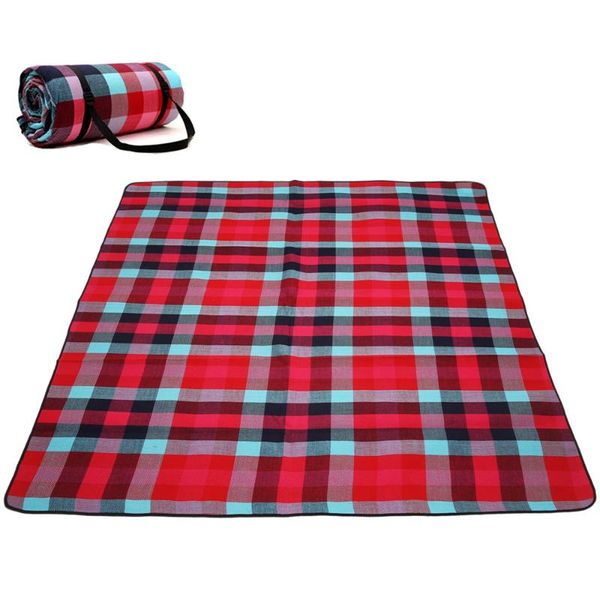 

outdoor pads folding camping mat waterproof sandproof beach blanket portable picnic pad moisture proof hiking traveling