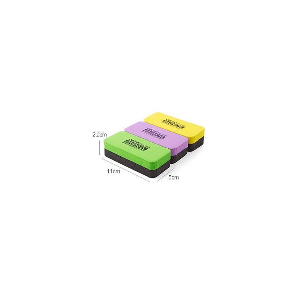 

1pcs kawaii magnetic whiteboard erasers dry erase marker white board cleaner school office supplies, size 110mm x 50m qylpoe