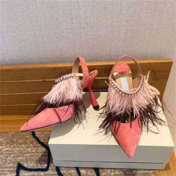 

high end designer shoes fashion women's leather tassel formal pointy heels 9.5cm banquet dress shoe size 35-41, Black