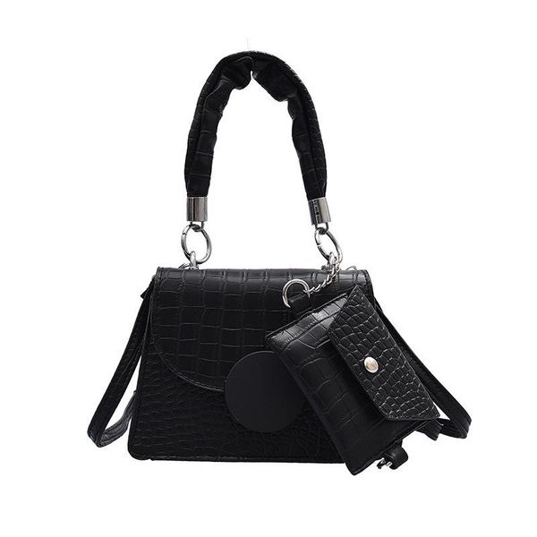 

cross body fashion design chain shoulder bags for women pu leather square bag leisure portable small female crossbody ladies tote