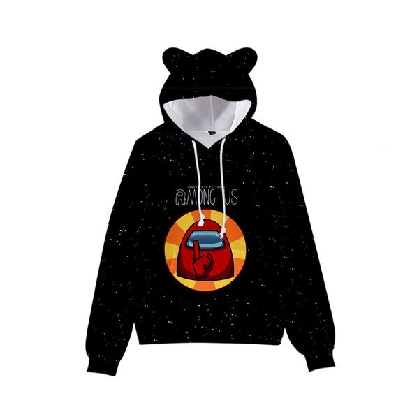 

tracksuit 2021 among us new hoodie sweatshirts autumn winter fashion harajuku print men women pullover hoodies for boys l0rk, Black