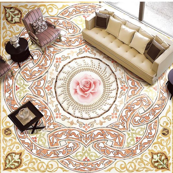 

wallpapers [self-adhesive] 3d vintage pattern 136 floor wallpaper mural wall print decal murals