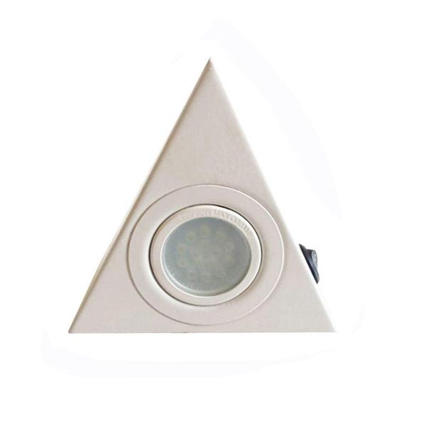 

3w led night light kitchen under cabinet cupboard triangular light lamp small night portable closet wall hug-deals