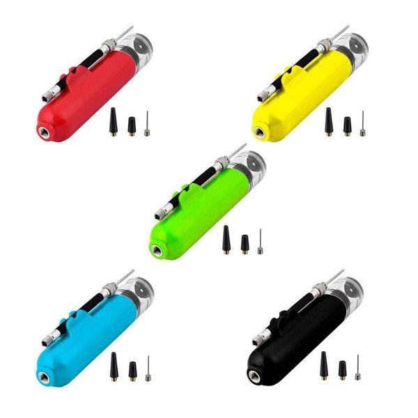 

bike pumps portable mini ball pump basketball football volleyball inflator inflatable needle nozzle accessories