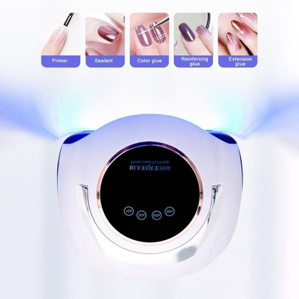 

nail art kits lamp uv led dryer 114w gel polish curing with motion sensor lcd display fast drying manicure tool