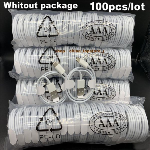 

100pcs 7 generation 1m/3ft 2m/6ft cables usb for 8 xs data sync charge phone cable