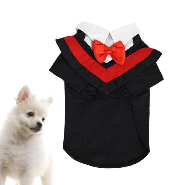 

dog apparel adorable clothes pet costume graduation dress cosplay supplies (size)