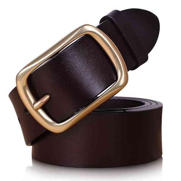 

leather day buckle youth belt leisure men's korean versatile, Black;brown
