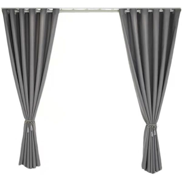 

curtain & drapes 2021 style drape simple shading windows blackout bedroom cortinas cloth home decoration contracted pure contemporary