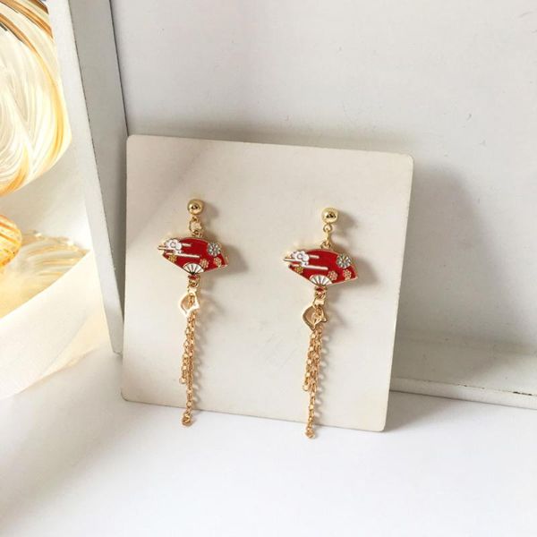 

stud han edition of fashionable individual character style restoring ancient ways earrings women lovely jewelry gifts, Golden;silver