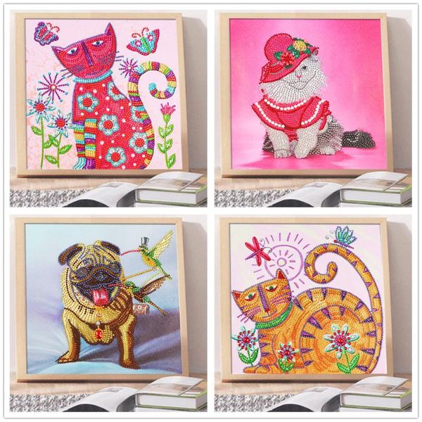 

diamond painting 5d special crystal art cartoon animal diy embroidery kit
