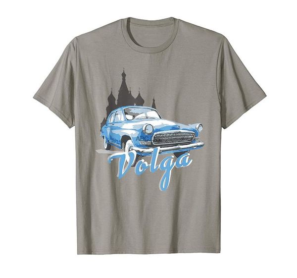 

men's t-shirts volga gaz21 soviet vintage ussr car t-shirt, White;black
