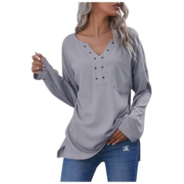 

women's fashion casual hoodies long sleeve hoodies with v-neck pocket and side slit s-xl women's sweats hood sweatshirt#p2, Black