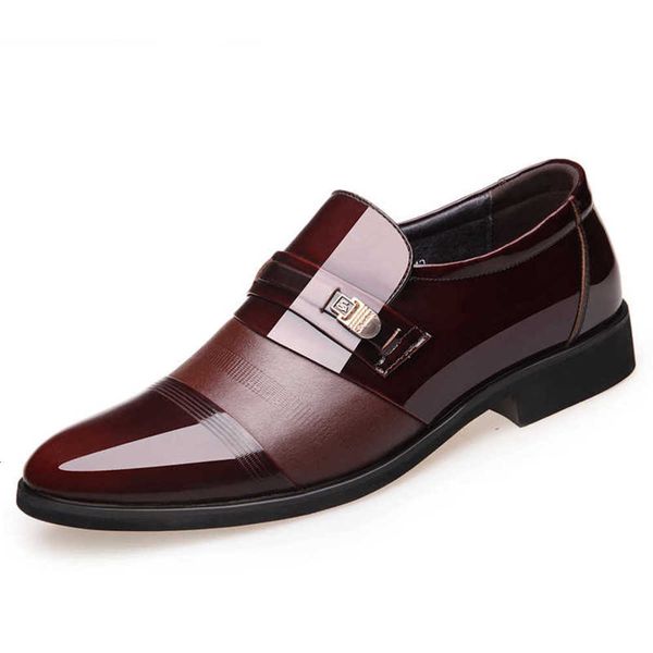 

shoes casual leather men's heightening 8cm inner 6cm formal u1qe 1 gu51, Black