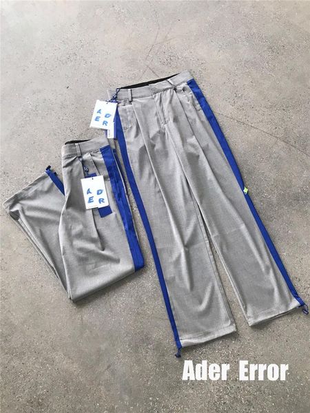 

men's pants men women 1:1 ader error side blue web adererror trousers, Black
