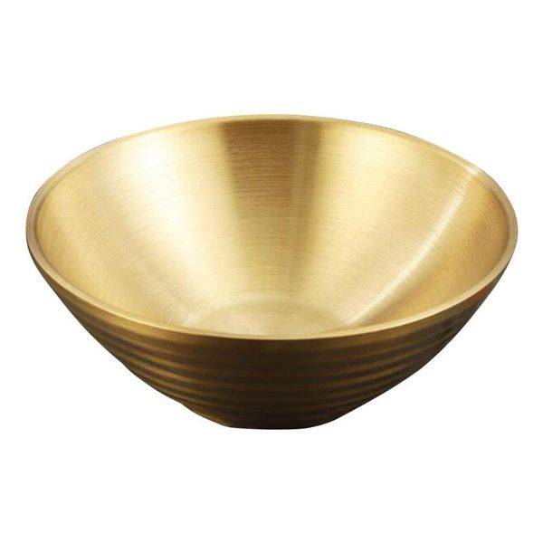 

bowls 1pc stainless steel bowl household instant noodle for home