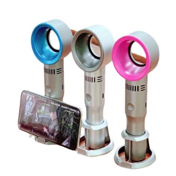 

cross-border can fourth-generation e-commerce fan mini mobile deskphone handheld three-speed adjustment support bladeless x9s drkmc