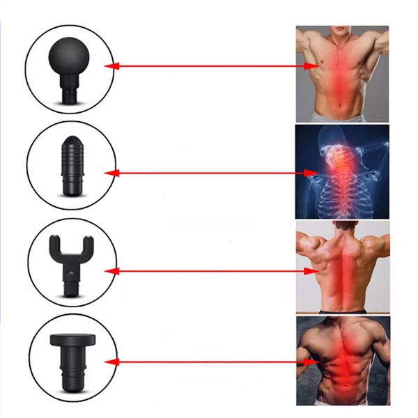 

multifunction myofascial massager therapy massage gun relax electric warp film impact guns slimming shaping physiotherapy instrument
