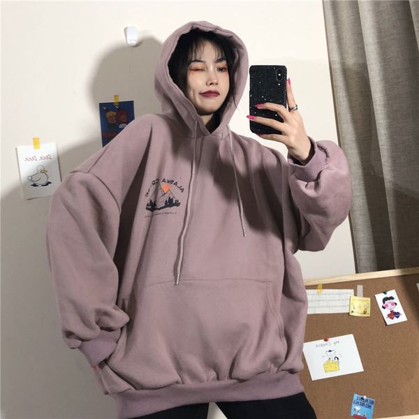 

hoodies hoodie for ladies'clothes thick women's sweatshirts long 5pqy, Black