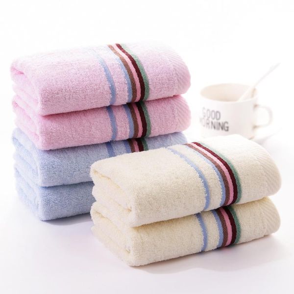 

towel soft absorbent cotton style broken face cloth gift customized wash cleaning