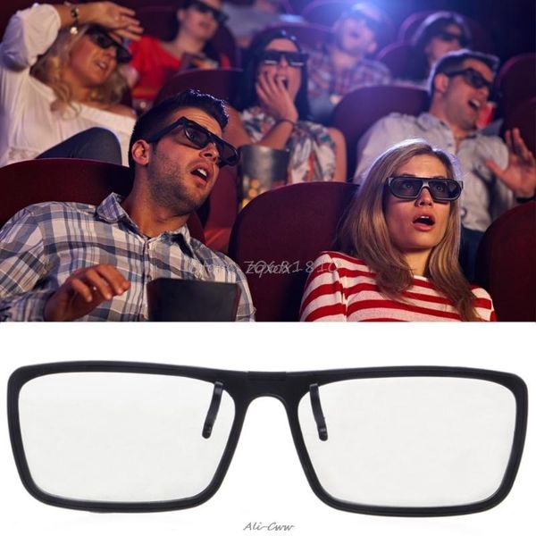 

glasses clip-on type circular passive polarized 3d for tv real cinema 0.22mm