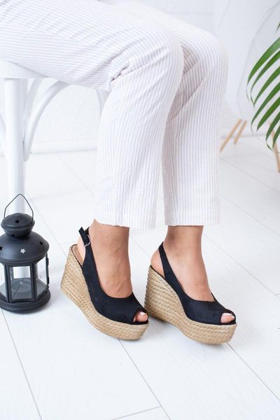 

sandals women's black sealant base suede