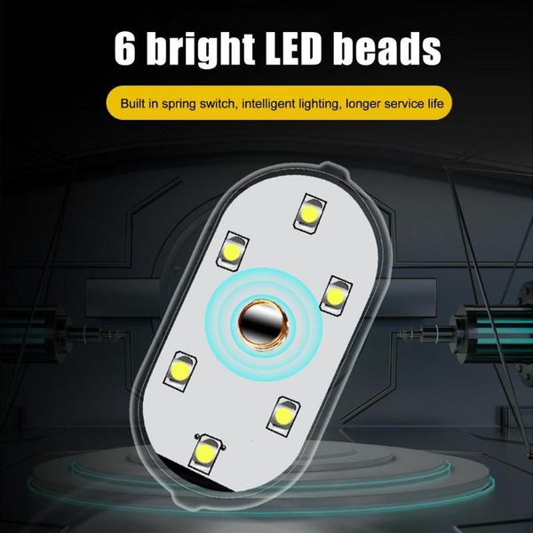 

car headlights roof ceiling dome reading lamp usb charging mini night led lights atmosphere induction wiring-auto interior accessories
