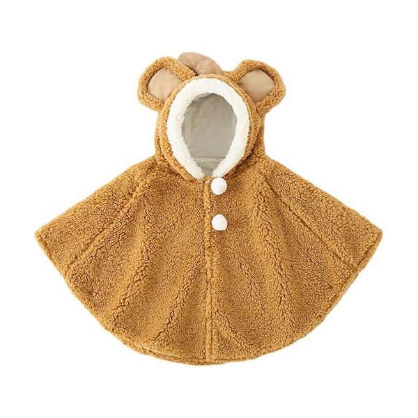 

jackets baby cloak spring,autumn winter cartoon cute coats boys girls children shawl jacket kids outing clothes 0-3t, Blue;gray