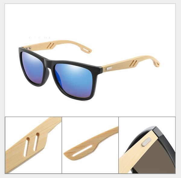 

brand design bamboo sunglasses men wooden sunglasses women brand original wood sun glasses oversized eyewares, White;black