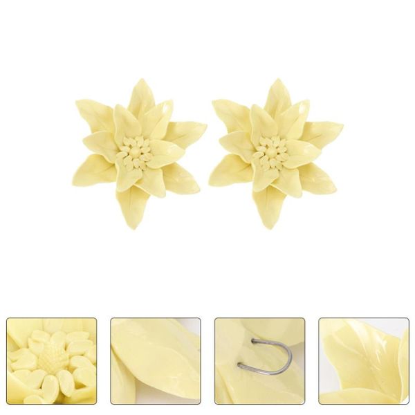 

wall stickers 2pcs art hanging flower decor ornament creative exquisite decoration